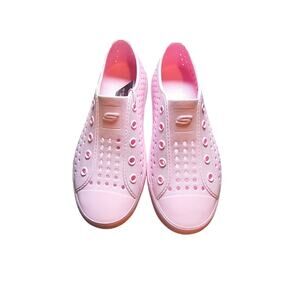 SKECHERS FOAMIES  PINK KIDS   SIZE  3  SHORE SPLASH